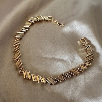 Xuping rose gold 7 mm bileklik