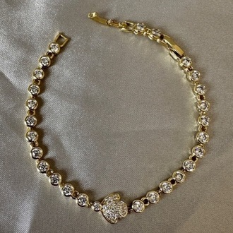 Xuping 14 k gold bileklik