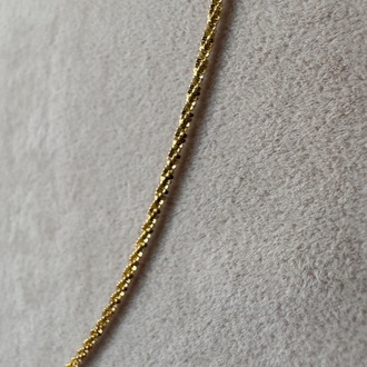 Çelik gold kolye