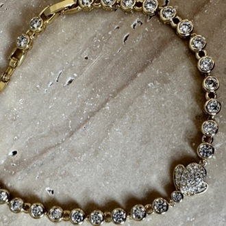 Xuping 14 k gold bileklik