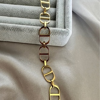 Çelik gold bileklik