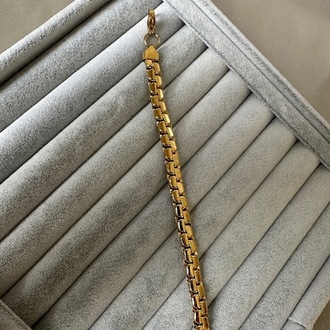Çelik gold 6 mm bileklik