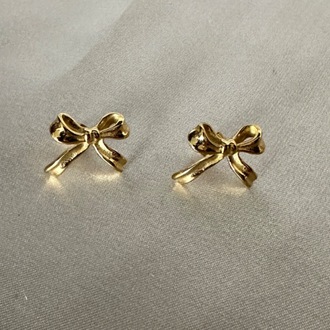 Çelik gold küpe