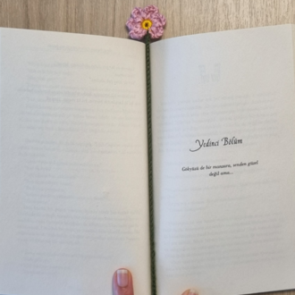 Pembe Papatya Kitap Ayracı