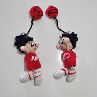 AHTO Voleybolcu Kız Anahtarlık
