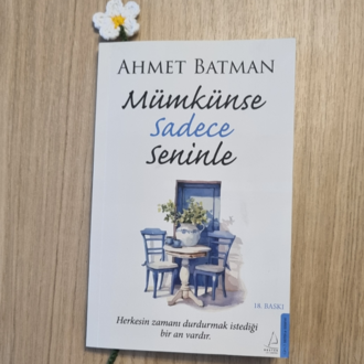 Beyaz Papatya Kitap Ayracı