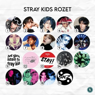 Stray Kids Rozet