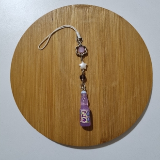 Ramune Telefon Charmı - Mor