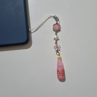Ramune Telefon Charmı - Pembe