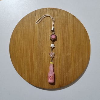 Ramune Telefon Charmı - Pembe