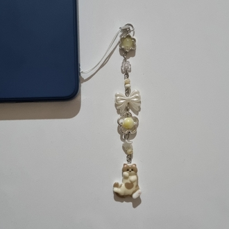 Kedili Telefon Charmı