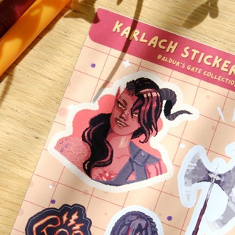 Karlach Sticker Sheet