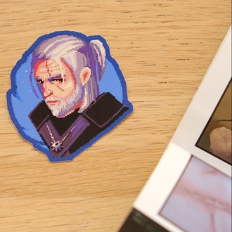 Geralt and Ciri