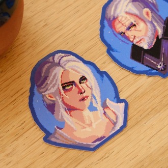 Geralt and Ciri