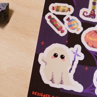 Cute But Cursed Sticker Sheet