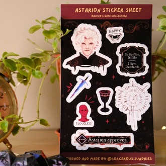 Astarion Sticker Sheet