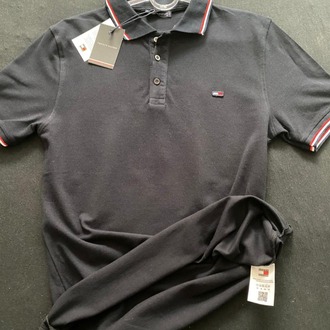 TOMMY HİLFİGER LACİVER PREMİUM POLO YAKA T-SHİRT
