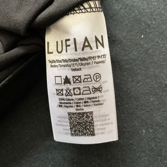 LUFİAN SPORTS SİYAH T-SHİRT