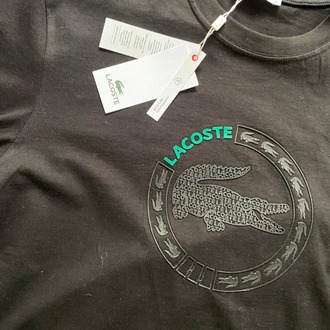 LACOSTE SİYAH PREMİUM T-SHİRT