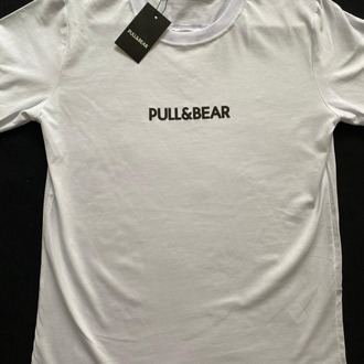 PULL&BEAR BEYAZ PREMİUM T-SHİRT 