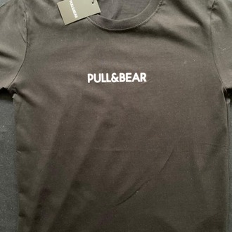 PULL&BEAR SİYAH PREMİUM T-SHİRT 