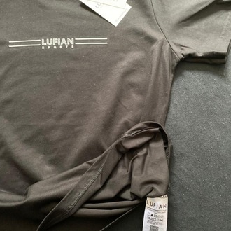 LUFİAN SPORTS SİYAH T-SHİRT