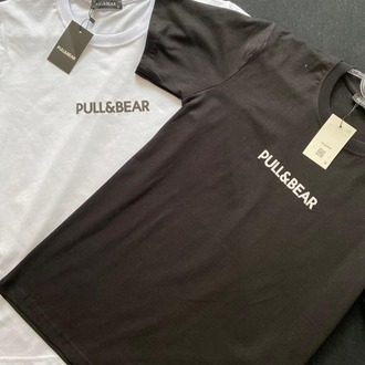 PULL&BEAR SİYAH PREMİUM T-SHİRT 