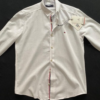 TOMMY HİLFİGER PREMİUM BEYAZ GÖMLEK