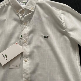 LACOSTE PREMİUM BEYAZ GÖMLEK