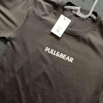 PULL&BEAR SİYAH PREMİUM T-SHİRT 