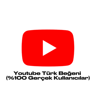 1000 Adet Youtube Türk Beğeni (%100 Gerçek Kullanıcılar)