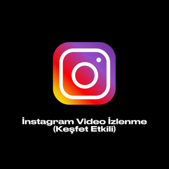 10.000 Adet İnstagram Video İzlenme (Keşfet Etkili)