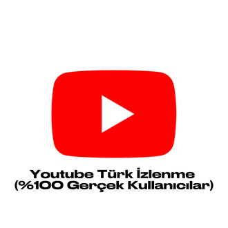 1000 Adet Youtube Türk İzlenme (%100 Gerçek Kullanıcılar)