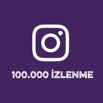 Instagram 100.000 İzlenme