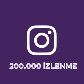 Instagram 200.000 İzlenme
