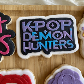 K-pop iblis avcıları temalı butik kurabiye set