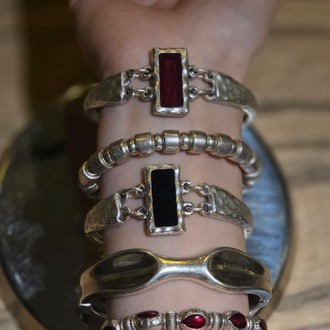 Soul Nook Bordo Bileklik