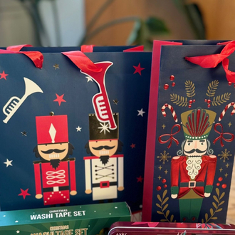 Nutcracker Desenli Hediye Poşeti 