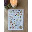 Renkli  cozy stickerlar Grup 1