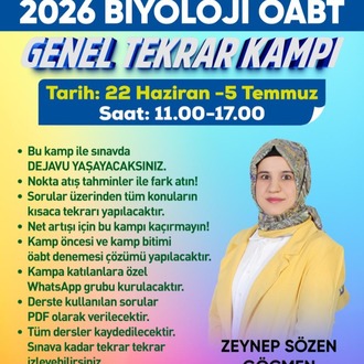 GENEL TEKRAR KAMPI 