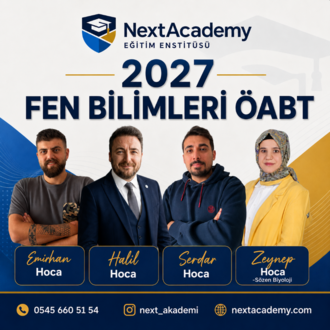 2027 FEN BİLİMLERİ ÖABT