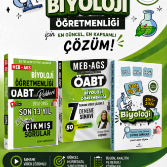 2027 Biyoloji ÖABT Order Paketi