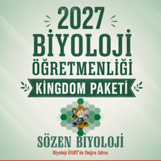 2027 Biyoloji ÖABT KİNGDOM PAKETİ