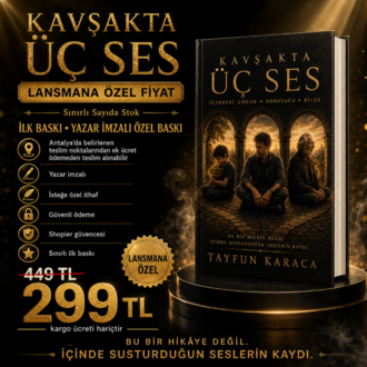 Kavşakta Üç Ses | Yazar İmzalı İlk Baskı