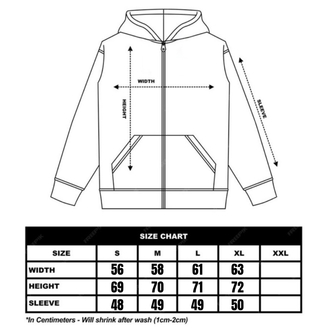 Chrome Hearts Flare Zip-Up Hoodie