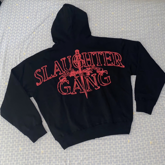 Corteiz Slaughter Gang Zip-Up Hoodie
