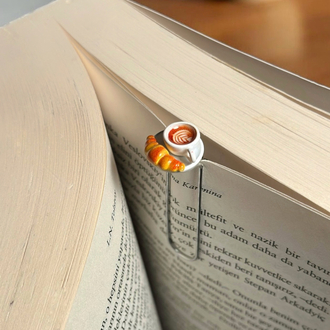 Latte Art Kitap Ayracı