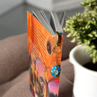 Turkuaz Madalyon Kitap Ayracı