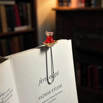 Çay Kitap Ayracı Kaşıklı 