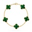 Van Cleef Arpels Bileklik Gold-Green